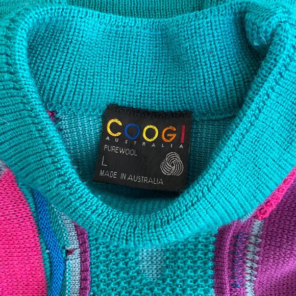 Vintage Wool Sweater Lot Bundle (3) - COOGI, Nils, Obermeyer Sport - Picture 2 of 16